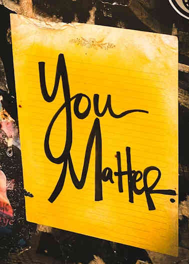 you are important and your addiction is fading as your importance grows